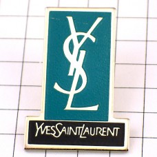 ピンバッジ・イヴサンローラン香水 YVES-SAINT-LAURENT