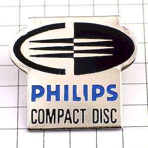 ピンバッジ・フィリップス社ＣＤ音楽 PHILIPS