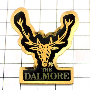 ピンバッジ・ダルモア鹿ウイスキー酒 THE-DALMORE WHISKY WHYTE-MACKAY