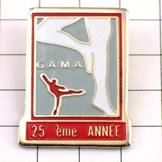 ピンバッジ・バレリーナ踊りバレエダンサーの脚 GAMA BALLET FRANCE