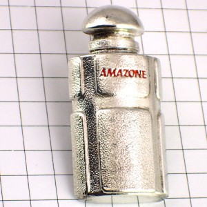 ピンバッジ・アマゾン香水エルメス瓶 HERMES PARFUMS AMAZONE FRANCE