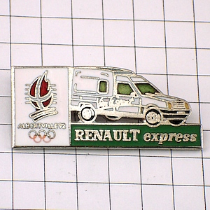 ピンバッジ・アルベールビル五輪ルノー車 RENAULT FRANCE