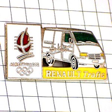 ピンバッジ・アルベールビル五輪ルノー車 RENAULT FRANCE