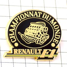 ピンバッジ・ルノーF1エンジン車 RENAULT FRANCE