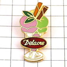 ピンバッジ・アイスクリームお菓子パフェ DELACRE FRANCE