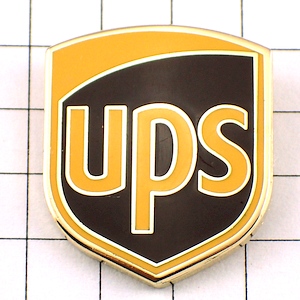 ピンバッジ・「ups」国際貨物航空会社アメリカUSA