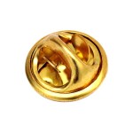 ピンバッジ・木製のハート型 WOOD HEART