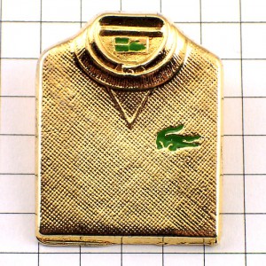 ピンバッジ・ラコステ鰐カーディガン服 LACOSTE