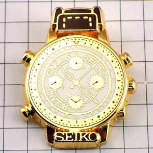 ピンバッジ・腕時計セイコー全仏オープンテニス大会 SEIKO JAPAN