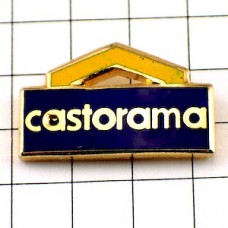 お買得ピンバッジ・黄色い家キャストラマ日曜大工 CASTORAMA