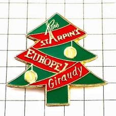 ピンバッジ・もみの木クリスマスツリー  CHRISTMAS-TREE EUROPE1 STARPINS