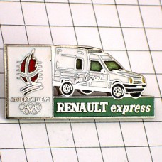 ピンバッジ・アルベールビル五輪ルノー車 RENAULT FRANCE