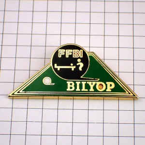 ピンバッジ・ BILLIARD SNOOKER BILLARD BILYOP