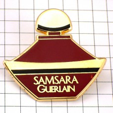 ピンバッジ・ゲラン香水サムサラ壜型 SAMSARA GUERLAIN