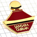 ピンバッジ・ゲラン香水サムサラ壜型 SAMSARA GUERLAIN