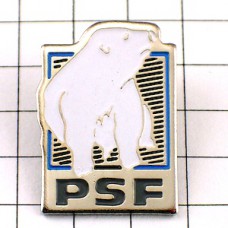 ピンバッジ・シロクマ白熊ＰＳＦ