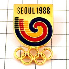 ピンバッジ・韓国ソウル五輪オリンピック1988