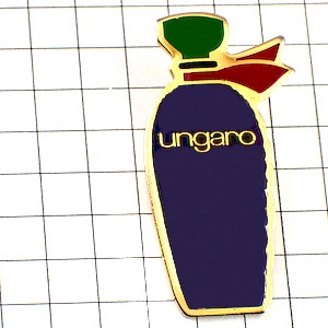 ピンバッジ・ウンガロ香水壜型 UNGARO SENSO