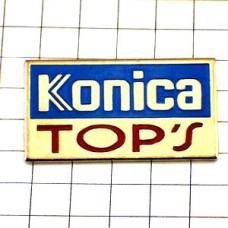 ピンバッジ・コニカ写真フィルムカメラ撮影 KONICA JAPAN