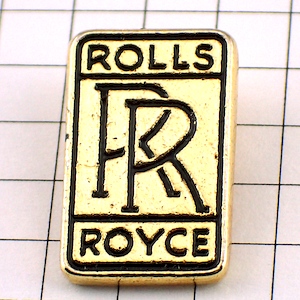 ピンバッジ・ロールスロイスRR車 ROLLS-ROYCE ENGLAND