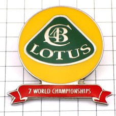 ピンバッジ・ロータス車F1チャンピオン LOTUS