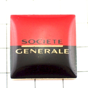 ピンバッジ・ソシエテジェネラル銀行 SOCIETE-GENERALE FRANCE