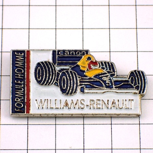 ピンバッジ・ルノーF1レース車 RENAULT FRANCE