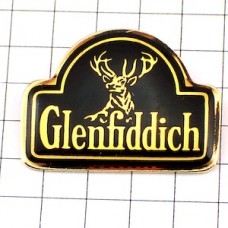 ピンバッジ・グレンフェディック鹿ウイスキー酒 GLENFIDDICH SCOTCH WHISKY SCOTLAND