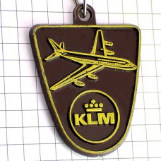 キーホルダー・ＫＬＭ航空コンドル鳥ビスケット飛行機