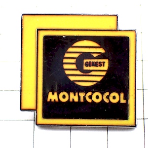 ピンバッジ・アルファベットＧ MONTCOCOL GENEST FRANCE