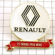 ピンバッジ・ルノー車グランプリ優勝 RENAULT FRANCE