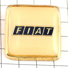 ピンバッジ・フィアット車エンブレム四角 FIAT ITALIA ITALY