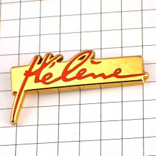 ピンバッジ・エレーヌ名前 HELENE