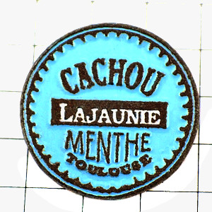 ピンバッジ・カシューミント嗜好品 CACHOU LAJAUNIE TOULOUSE