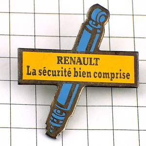 ピンバッジ・ルノー車の部品 RENAULT FRANCE