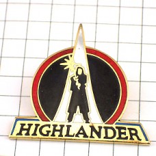 ピンバッジ・ハイランダー映画デルタビデオhighlander