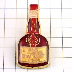 ピンバッジ・グランマルニエ酒瓶 GRAND-MARNIER FRANCE