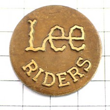 ピンバッジ・リーLEEジーンズ/ライダーズ洋服 LEE LEE-RIDERS JEANS BUTTON USA