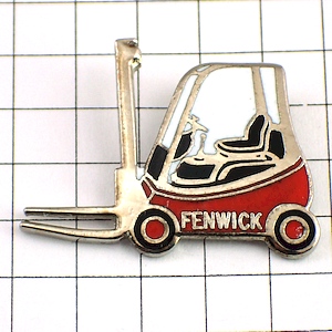 ピンバッジ・フォークリフト重機 FENWICK