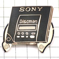 ピンバッジ・ソニー音楽ディスクマン機器 SONY DISCMAN