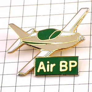 ピンバッジ・飛行機BP石油 BRITISH-PETROLEUM ENGLAND