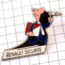 ピンバッジ・ルノー車セキュリティサービスマン背広 RENAULT FRANCE