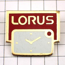 ピンバッジ・ローラスの時計 LORUS SEIKO WATCH