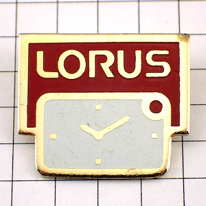 ピンバッジ・ローラスの時計 LORUS SEIKO WATCH