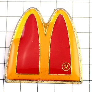 ピンバッジ・マクドナルドＭ