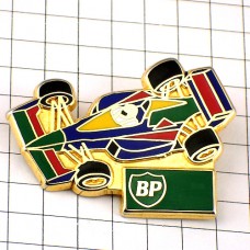 ピンバッジ・F1レース車BP石油 BRITISH-PETROLEUM ENGLAND