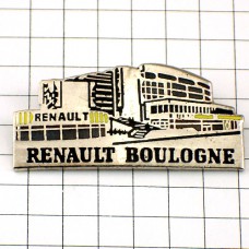 ピンバッジ・ルノー車ブーローニュ店 RENAULT BOULOGNE PARIS FRANCE