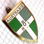 ブローチ・東方の地アウストラシア十字８の紋章 8E-REGIMENT-D-INFANTERIE AUSTRASIE 8RI FRANCE