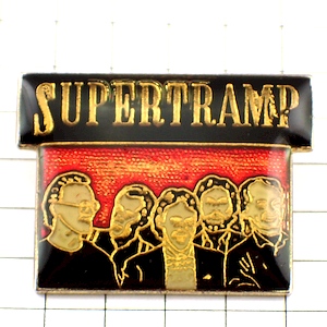 ピンバッジ・スーパートランプ音楽バンド英国 SUPERTRAMP