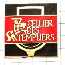 ピンバッジ・ワイン酒セラーテンプル騎士団 CELLIER-DES-TEMPLIERS FRANCE